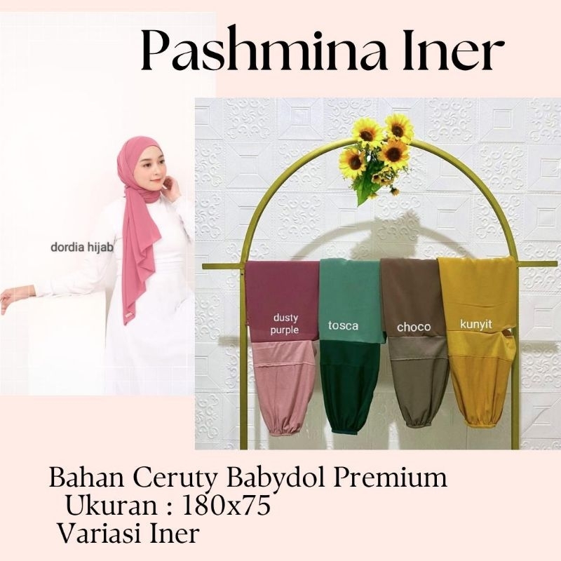 Pashmina INER Ceruty babydol armani Premium/ Pashmina Ceruty