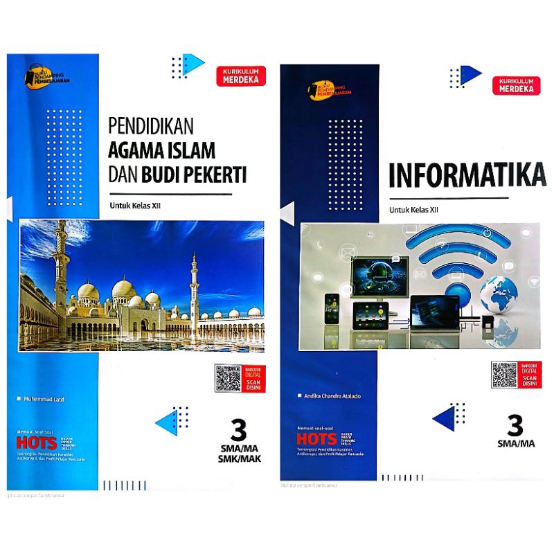 BUKU LKS SMA MA PAI, INFORMATIKA KELAS 12 XII SEMESTER 1 DAN 2 KURIKULUM MERDEKA TA.2024-2025 | PUTR