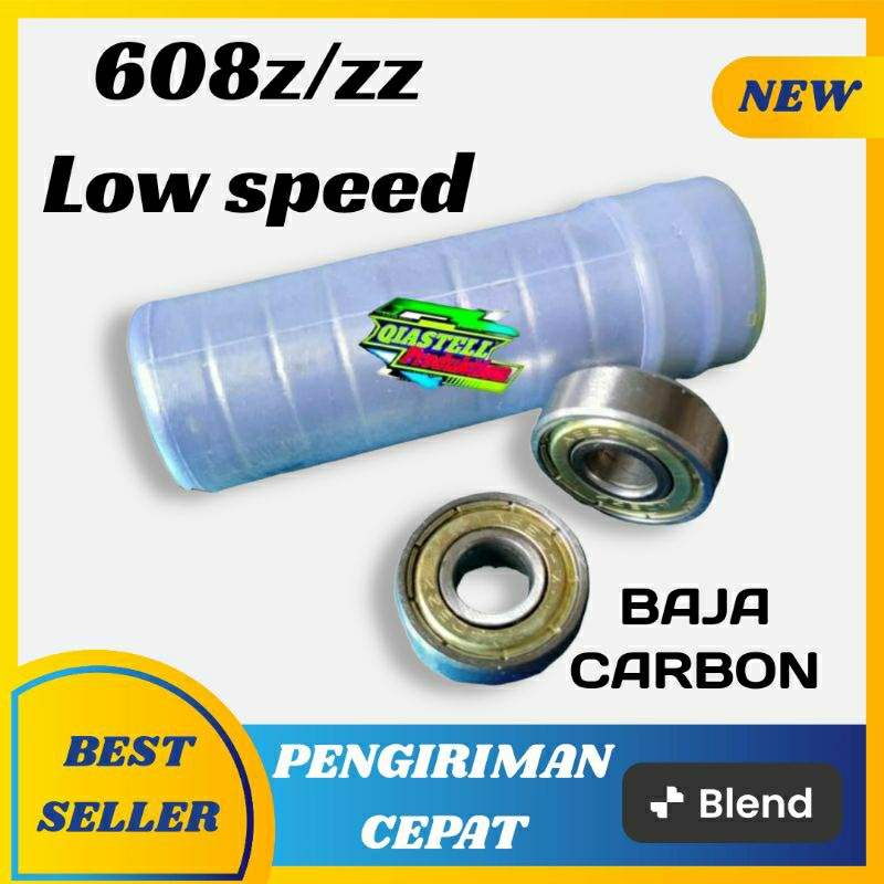 BEARING KLAHER 608 z/608zz (HENDERSON,SKEAT BOART,SEPATU RODA,KIPAS ANGIN DLL) ISI 10
