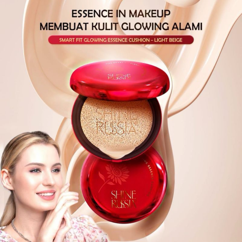Cushion Shine Rusia Plus Smart Fit Glowing Essence