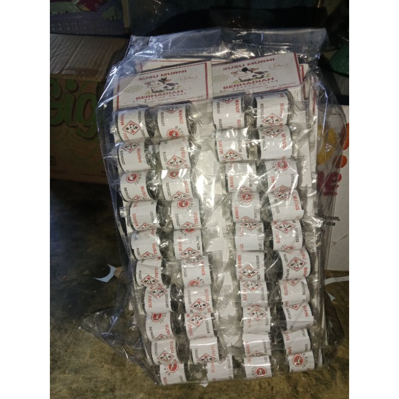 

Susu tabung jadul satu renceng isi 20 pcs satu pak satu ball 200 pcs