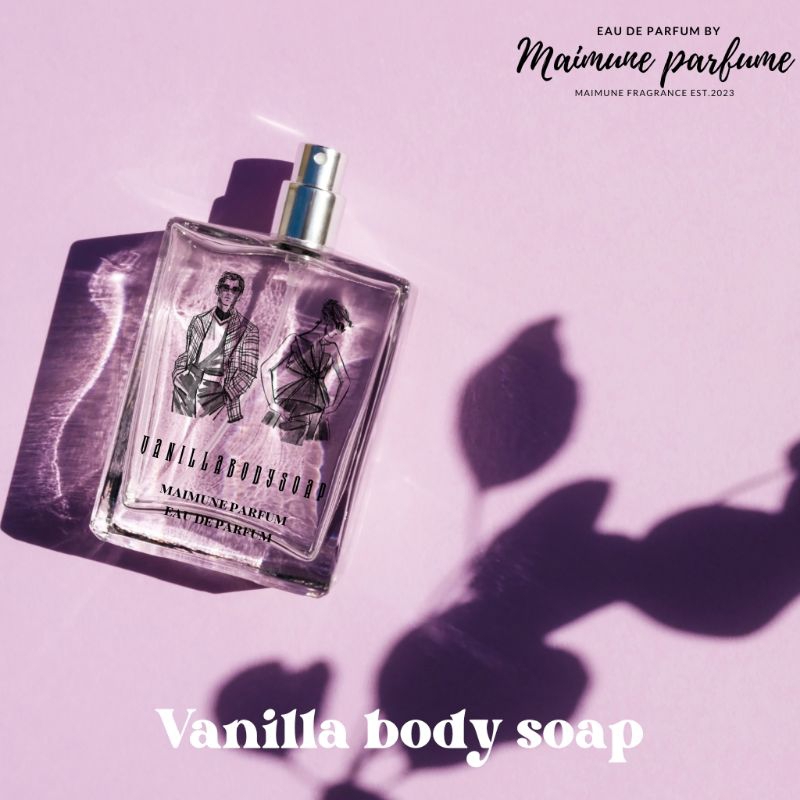 Maimune parfum - Vanilla body shop 50 ml / parfum pria wanita unisex original tahan lama, parfum vir