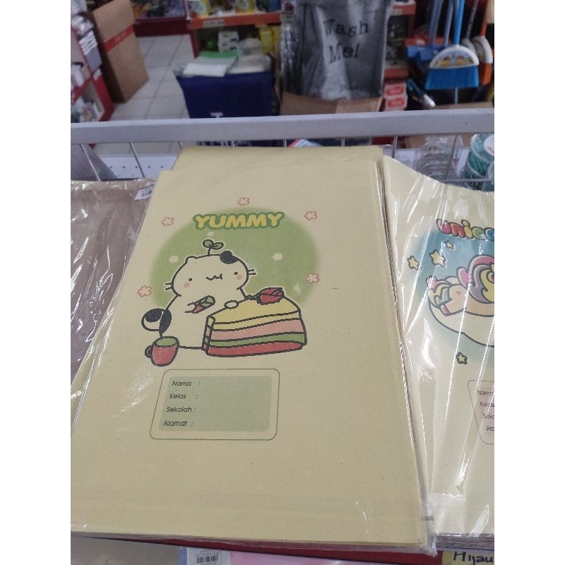 

SAMPUL BUKU UKURAN B5 / BIGBOSS / BOXY / SAMPUL ISI 20 LEMBAR