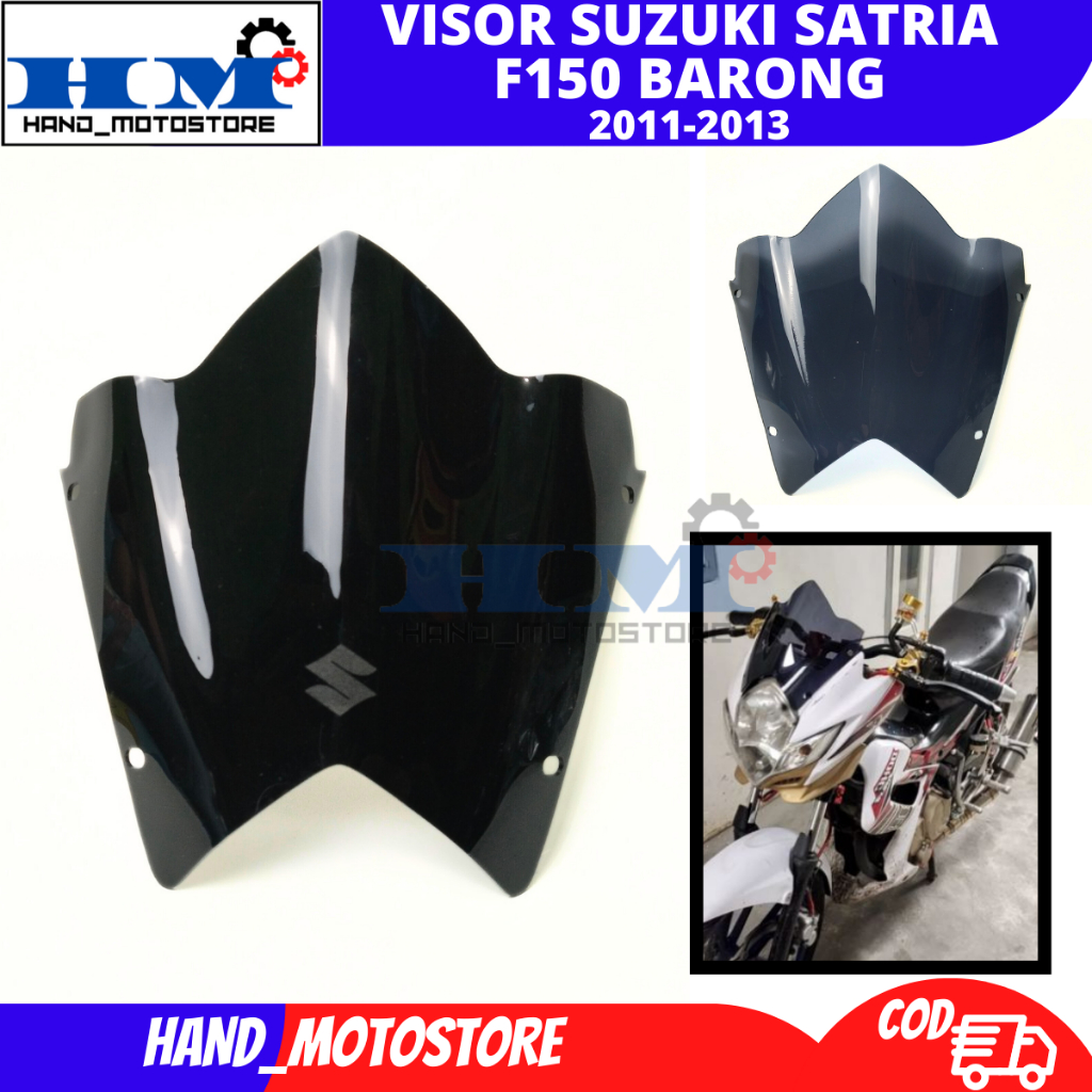 [COD] VISOR WINDSHIELD SUZUKI SATRIA BARONG 2011 2012 2013 / VISOR AKSESORIS SATRIA FU MODEL NAGA / 
