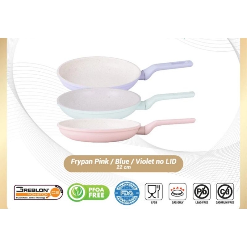 Stein Glow Frypan 22 cm Wok Steincookware Glowpan Pan Panci 22cm