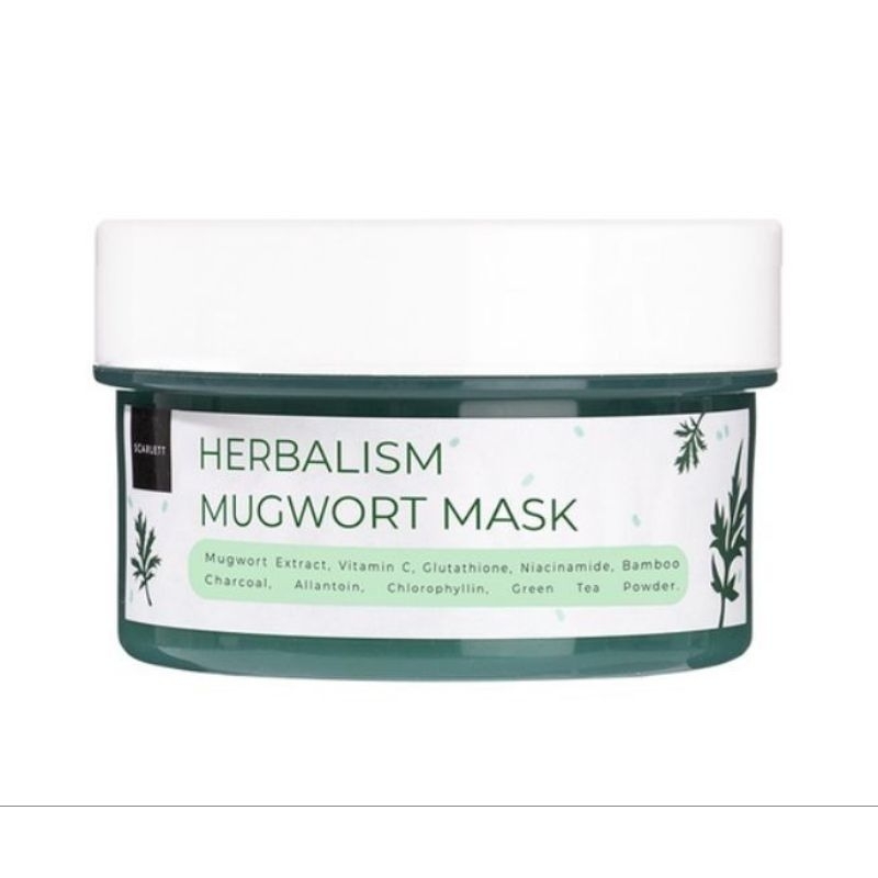 Scarllet Herbalis Mugwort Mask