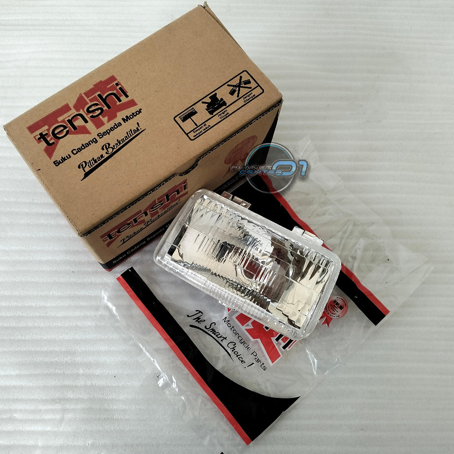 Reflektor Bohlam Lampu Depan YAMAHA ALFA  merk TENSHI