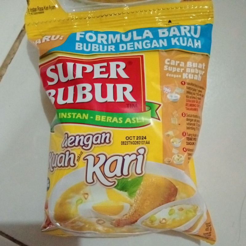 

super bubur rasa kuah kari perpcs