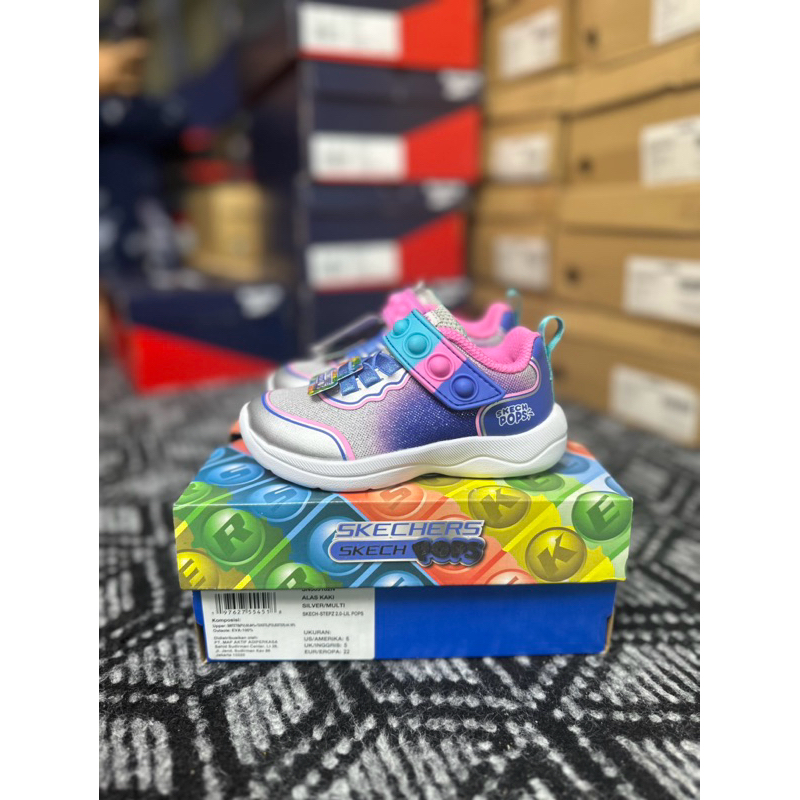 SKECHERS Skech-Stepz 2.0-Lil Pops BNIB Original PT Map Sepatu Anak Perempuan