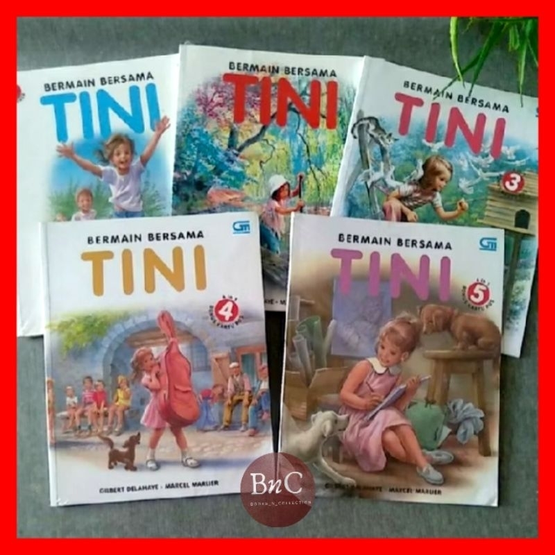 Buku tini pustaka cerita bermain bersama tini