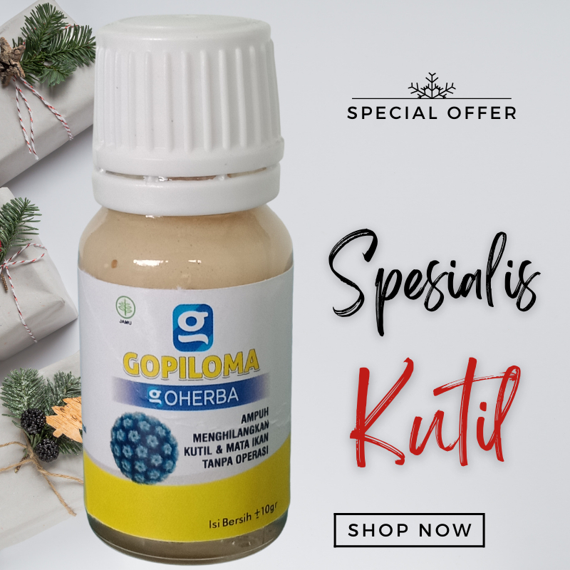Gopiloma Herbal Obat Kutil Kelamin Pria
