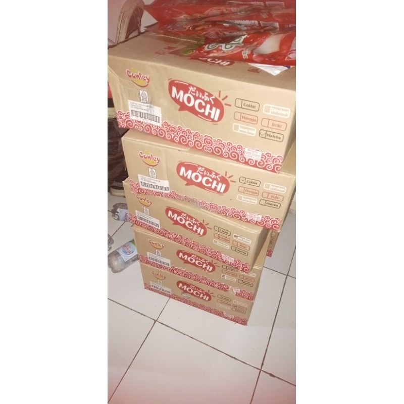 

TERMURAH !! MOCHI CONLEY 1 DUS ISI 60PCS MIX RASA