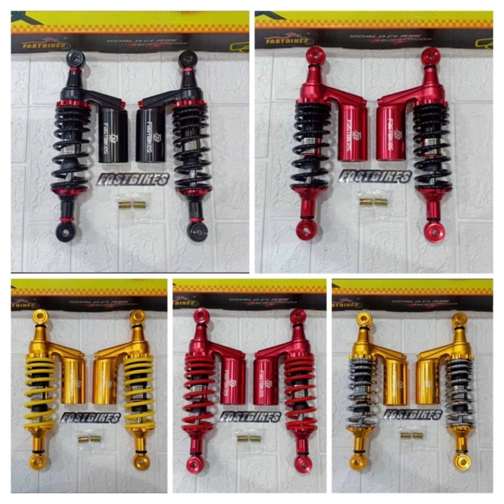 Shock Shockbreaker Bebek Dual Tabung Atas Model YSS 280mm 320mm 340mm Universal Jupiter Vega Supra R