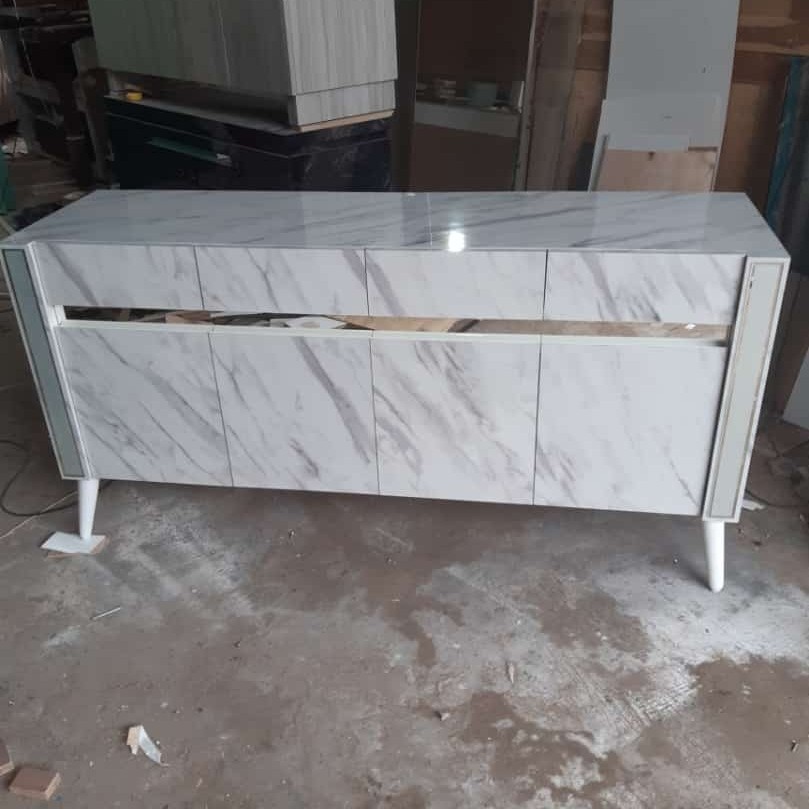 rak tv /meja tv / buffet tv / credenza HPL multiplex 18mm