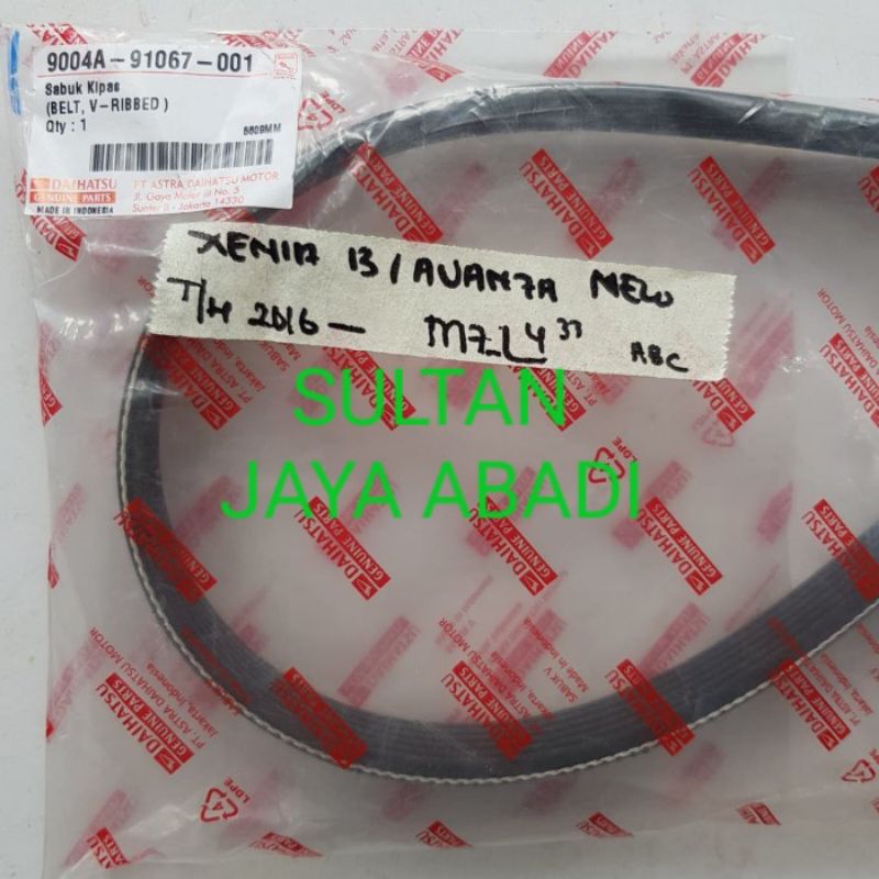 fan belt/ban kipas Avanza 1.3 9004A-91019 -001 original