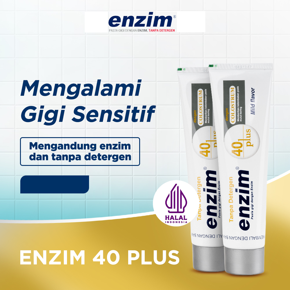 Enzim 40 Plus Toothpaste - Pasta Gigi