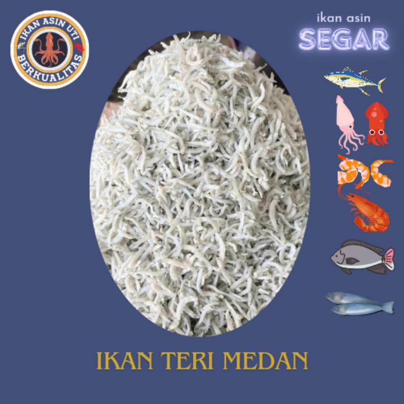 

IKAN TERI MEDAN PUTIH FRESH