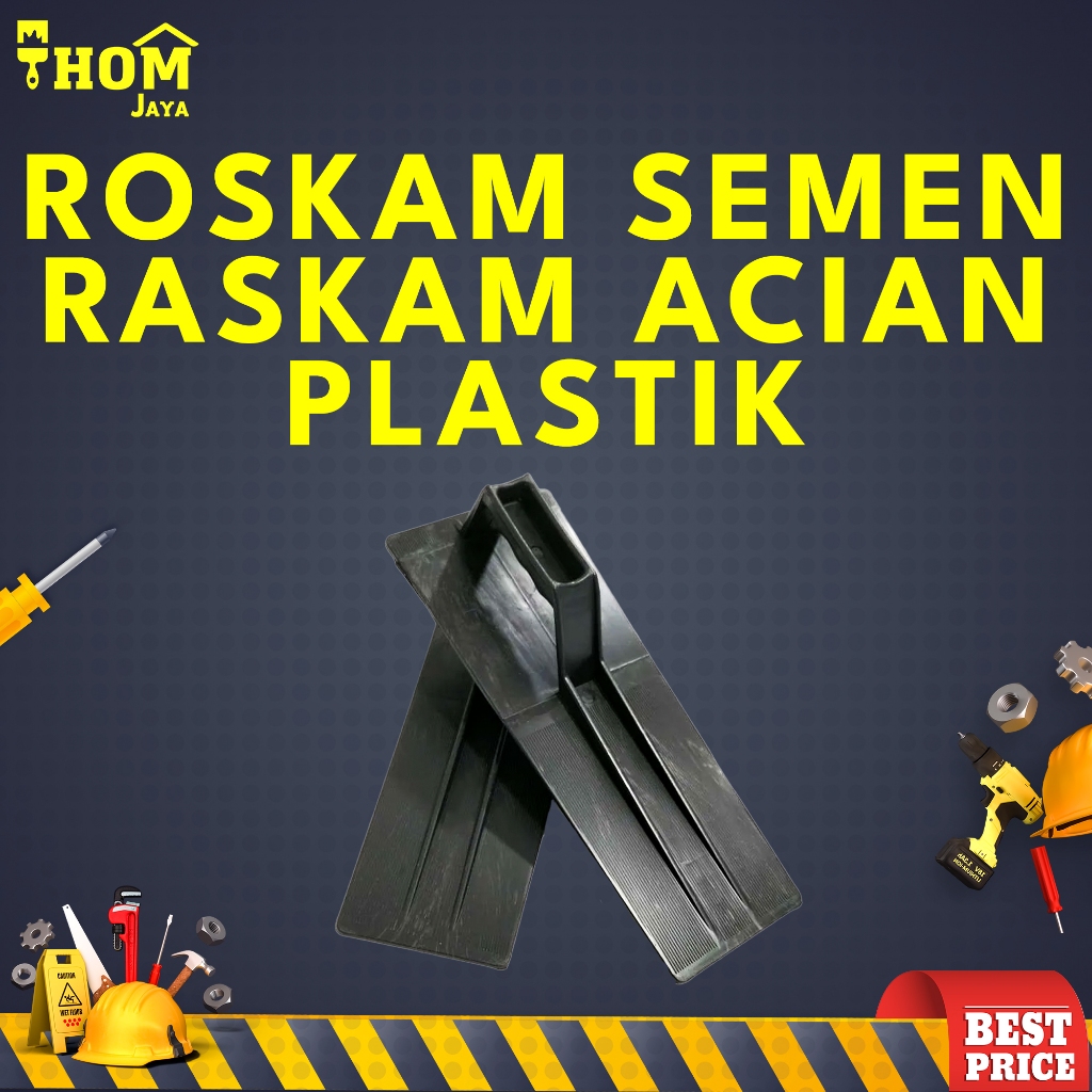 ROSKAM ACIAN / RASKAM ACIAN / SENDOK ACIAN / RASKAM SEMEN / ROSKAM SEMEN (TROWEL) - PLASTIK
