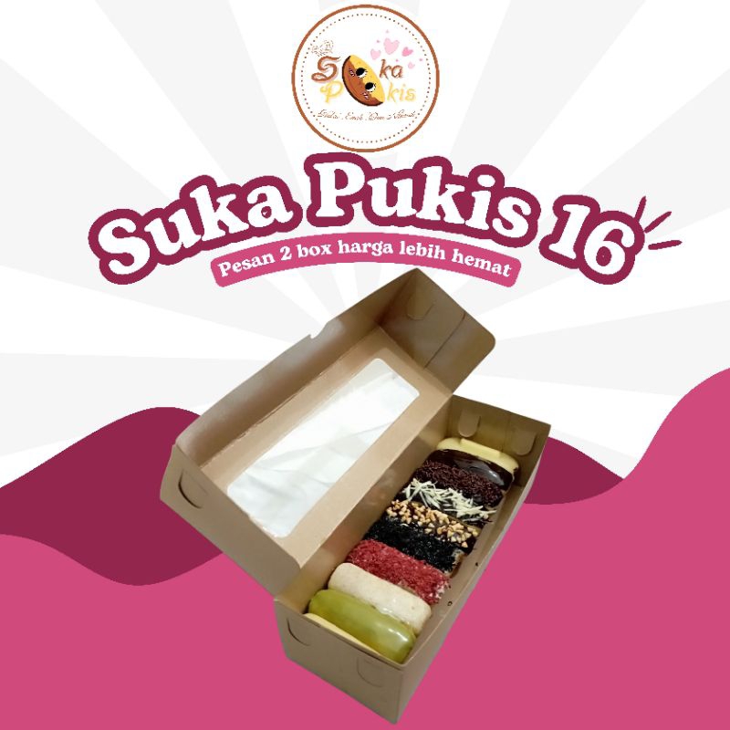 

sukapukis16 kue pukis 13pcs/box