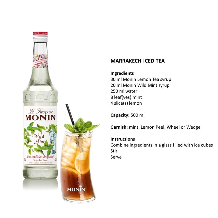 

SIRUP Monin syrup wild mint 700ml