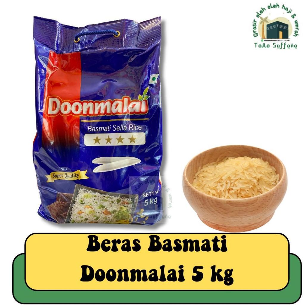 

OLEH OLEH HAJI DAN UMROH BERAS BASMATI EXTRA LONG DOONMALAI ASLI MURAH BERAS BASMATI DOONMALAI 5KG I BERAS KEBULI I BERAS KABSAH I BASMATI DONMALAI I BASMATI WHITE PEARL 5KG I BERAS ARAB I BERAS INDIA