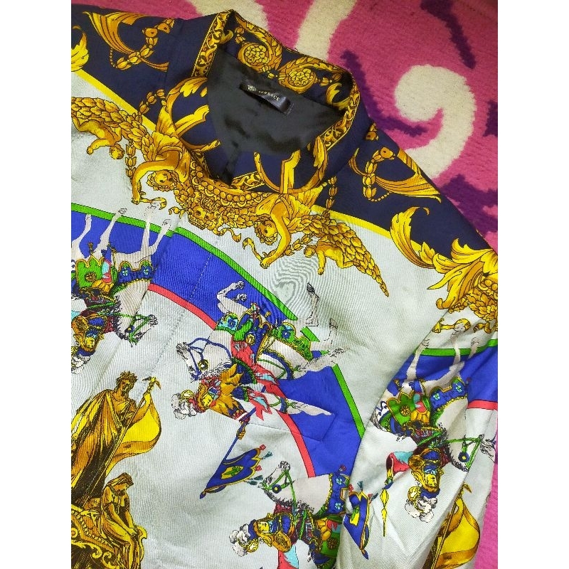 Blazer silk versace