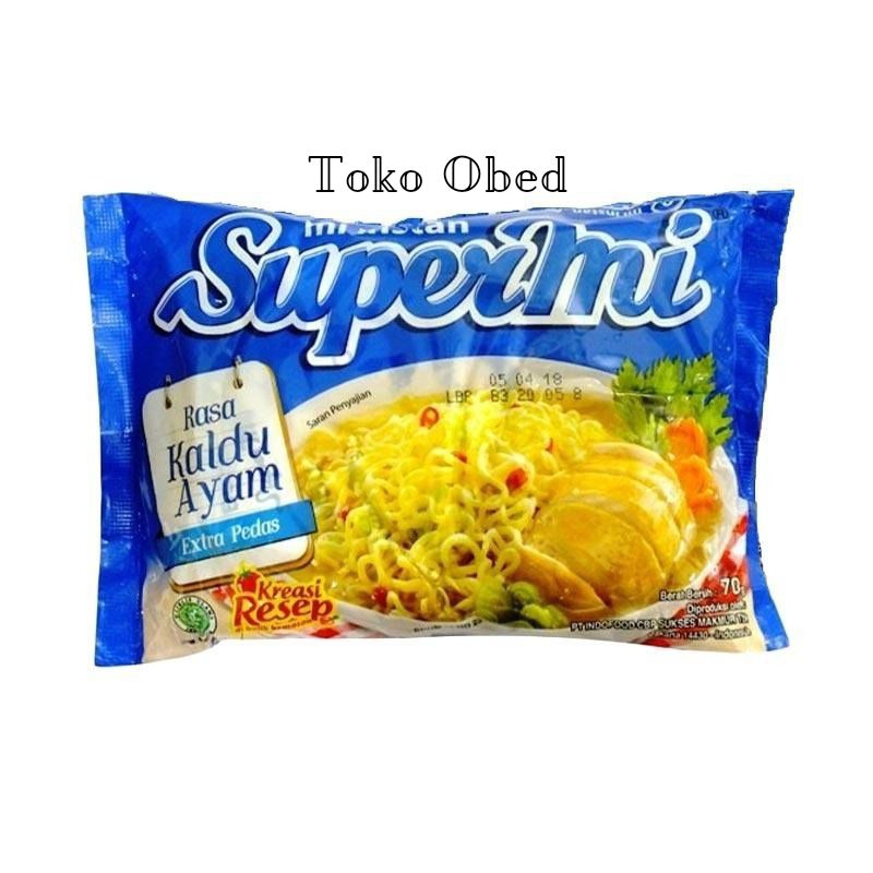 

Supermie Kaldu Ayam Per Satuan