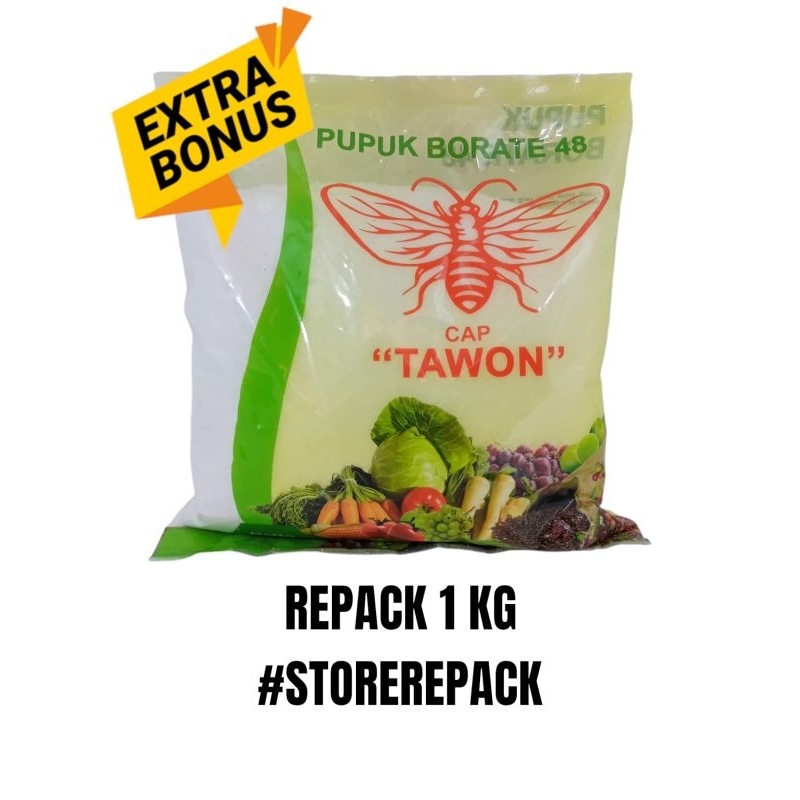 Pupuk BORATE 48 / Boron Cap Tawon REPACK 50 GR ( Original 100% )
