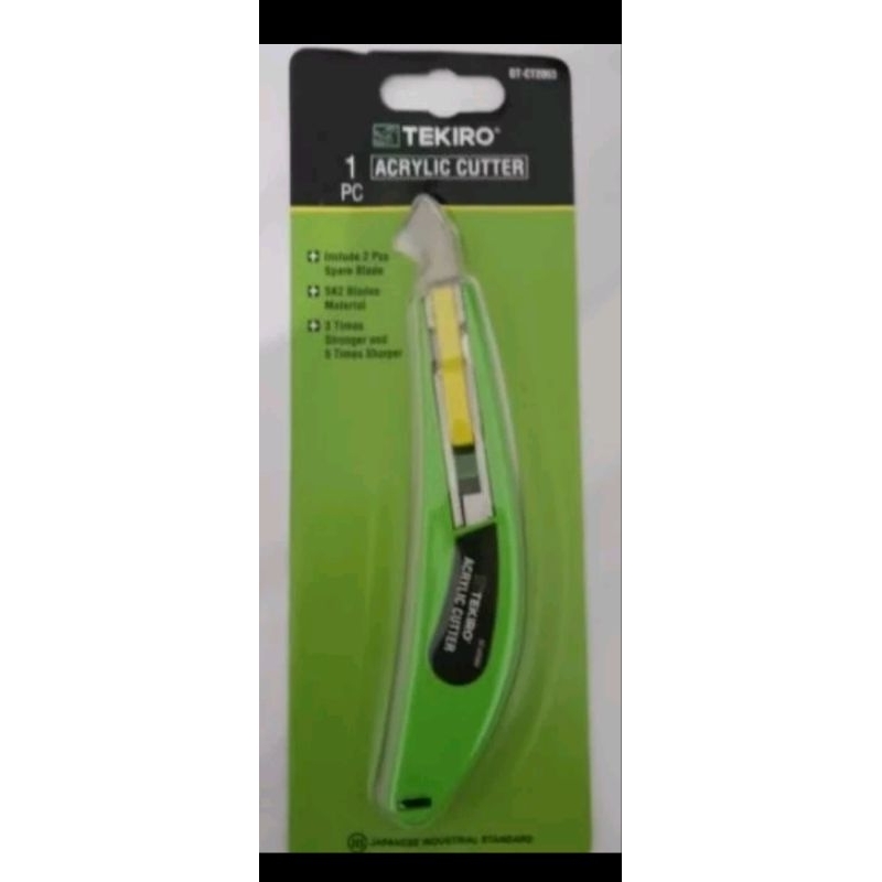 

Tekiro pisau cutter acrylic 10mm item code GT-CT2063