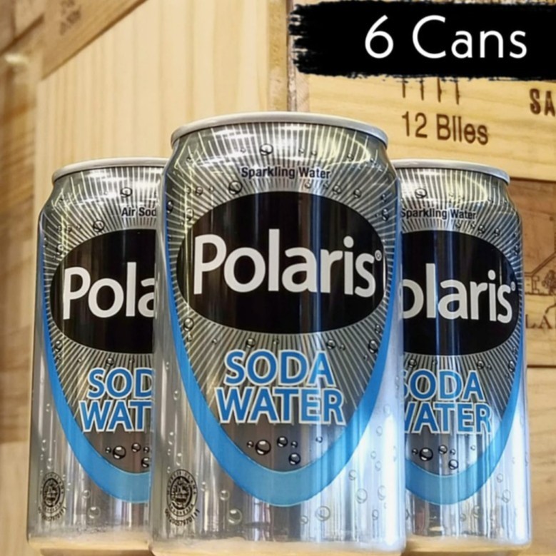 

Polaris Soda Water Can Air Soda 6 Cans x 330 ml
