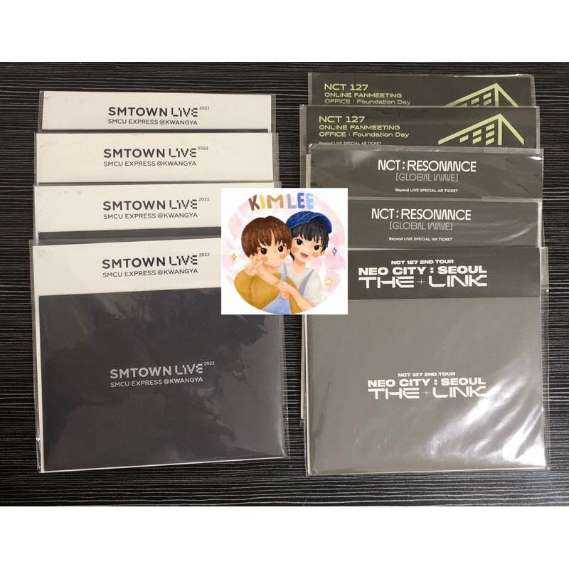 NCT 127 WAYV SMTOWN LIVE ONLINE FANMEETING THE LINK RESONANCE SPECIAL AR TICKET DOYOUNG TAEIL KUN TE
