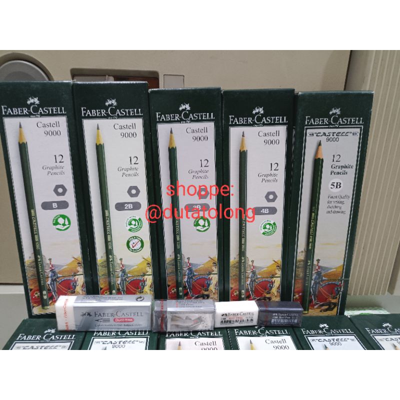 

[ORIGINAL] PENSIL FABER-CASTELL SEMUA KODE ADA