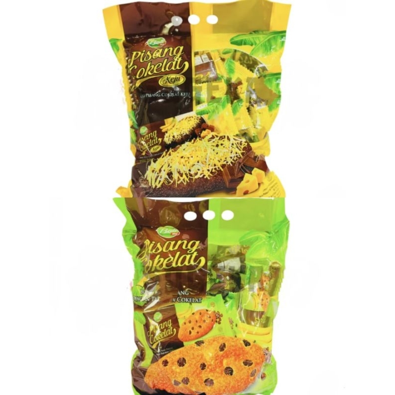 

Bolu pisang cokelat Bali hai (isi 24pcs)