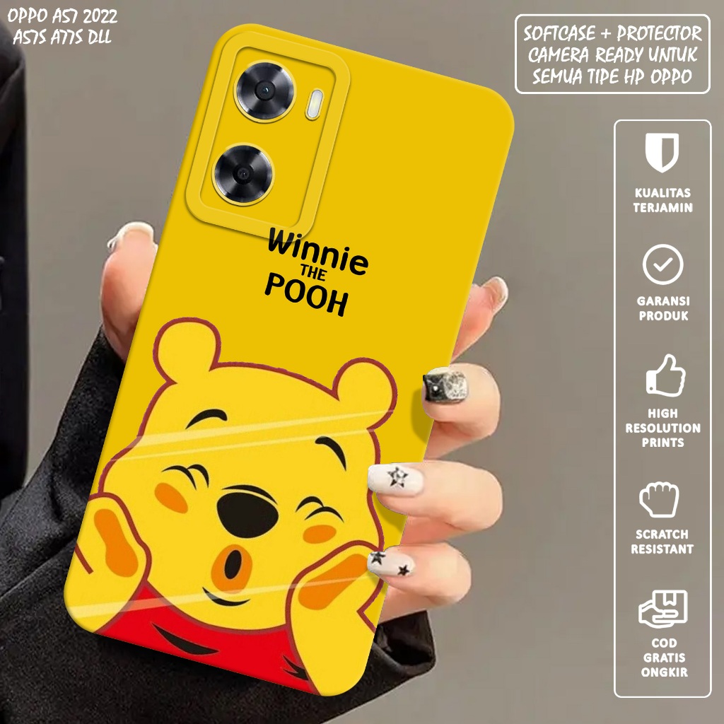 CASE OPPO A57 A57S A77S - Casing Hp Oppo A57 A57S A77S - Softcase Oppo A57 A57S A77S Motif (KARTUN) 