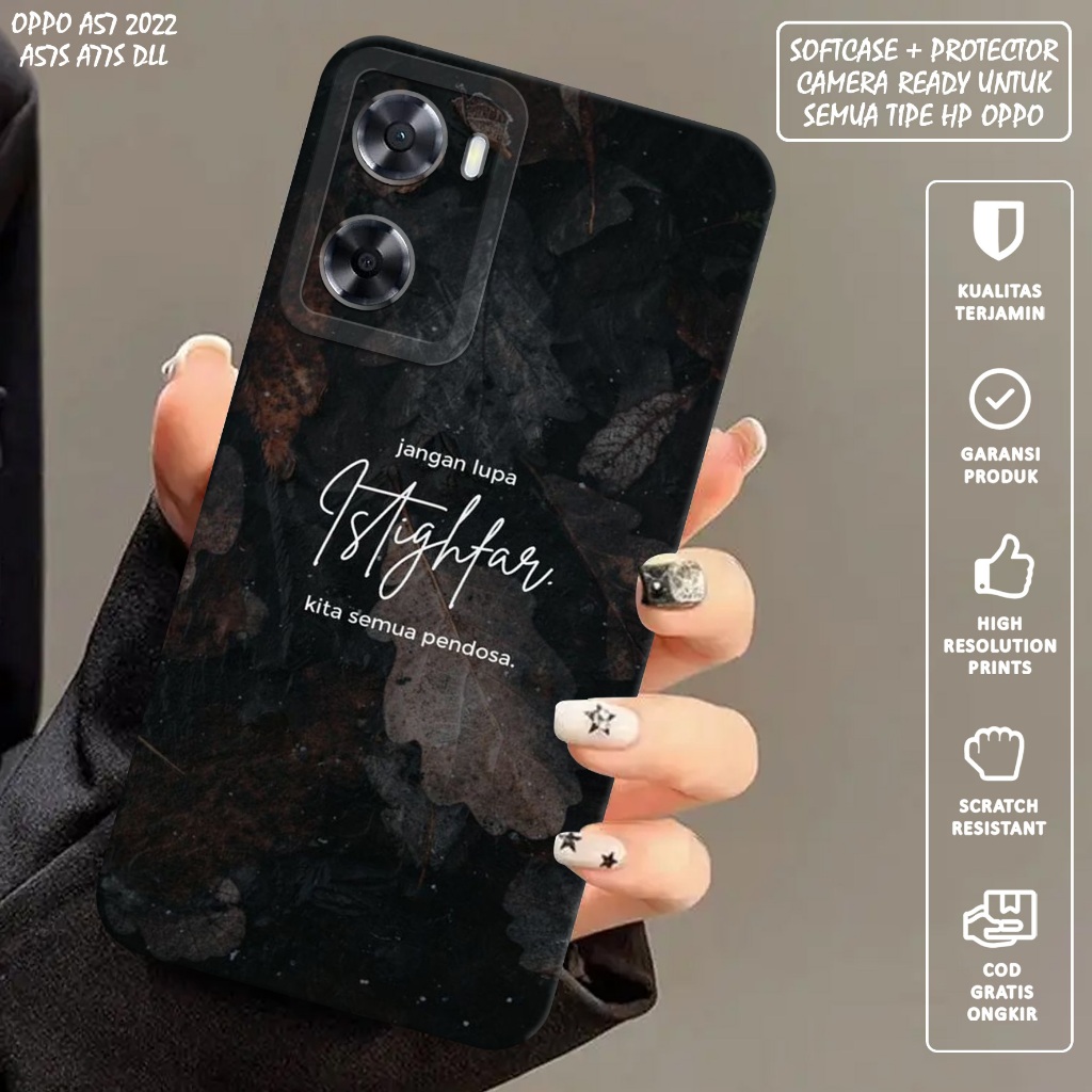 CASE OPPO A57 A57S A77S - Casing Hp Oppo A57 A57S A77S - Softcase Oppo A57 A57S A77S Motif (QUOTES I