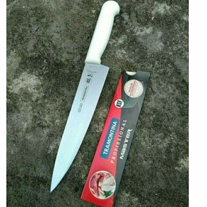 PISAU DAPUR TRAMONTINA ORIGINAL 8 INCHI SERBAGUNA CHEF KNIFE PISAU IDUL ADHA HARI RAYA KURBAN KOKI 2