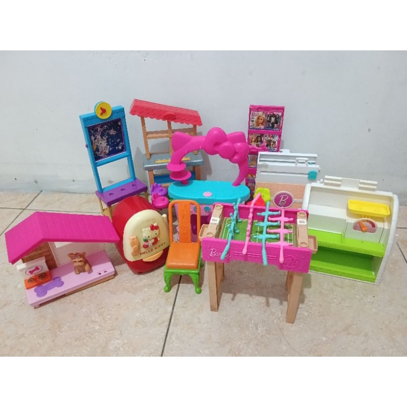 Perabotan Barbie Mattel Preloved