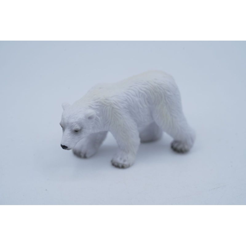 Beruang Kutub Polar Bear Mainan Animal Figure Binatang Miniature Edukasi Anak Hewan Figurine Pajanga