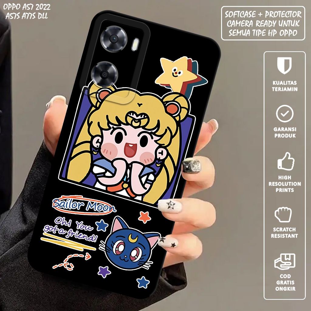 CASE OPPO A57 A57S A77S - Casing Hp Oppo A57 A57S A77S - Softcase Oppo A57 A57S A77S Motif (ROROJMP)