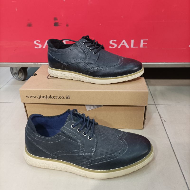 Sneakers Kulit Pria Jim joker MAIN
