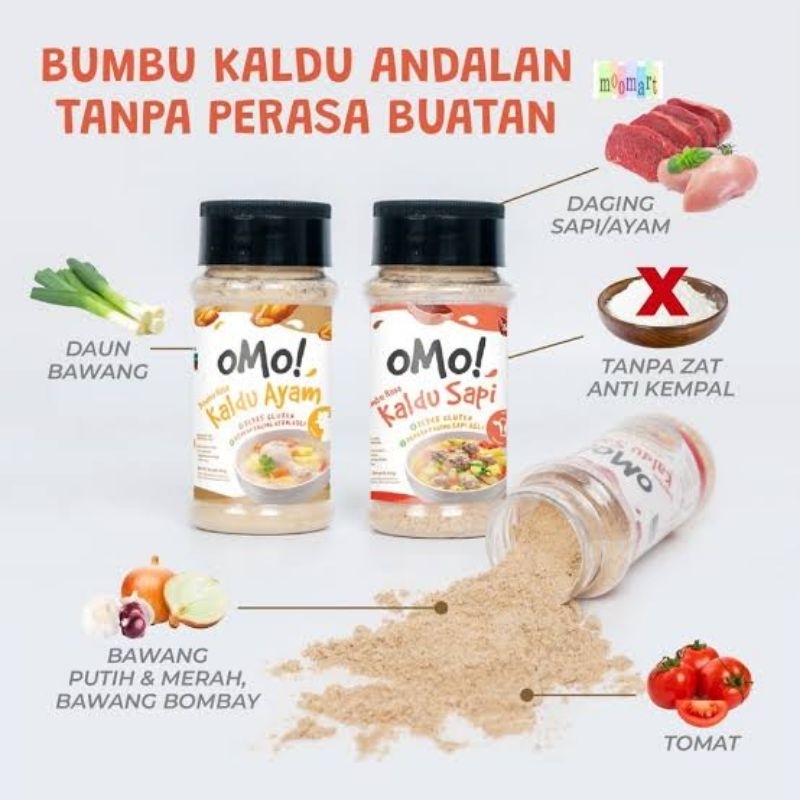 

OMO! KALDU AYAM | SAPI BOTOL NETTO 50 GR