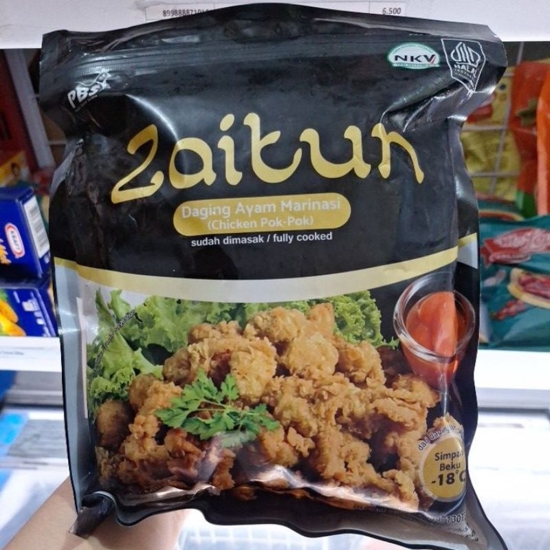 

Zaitun Chicken Pok-pok 500gr (Daging ayam marinasi)