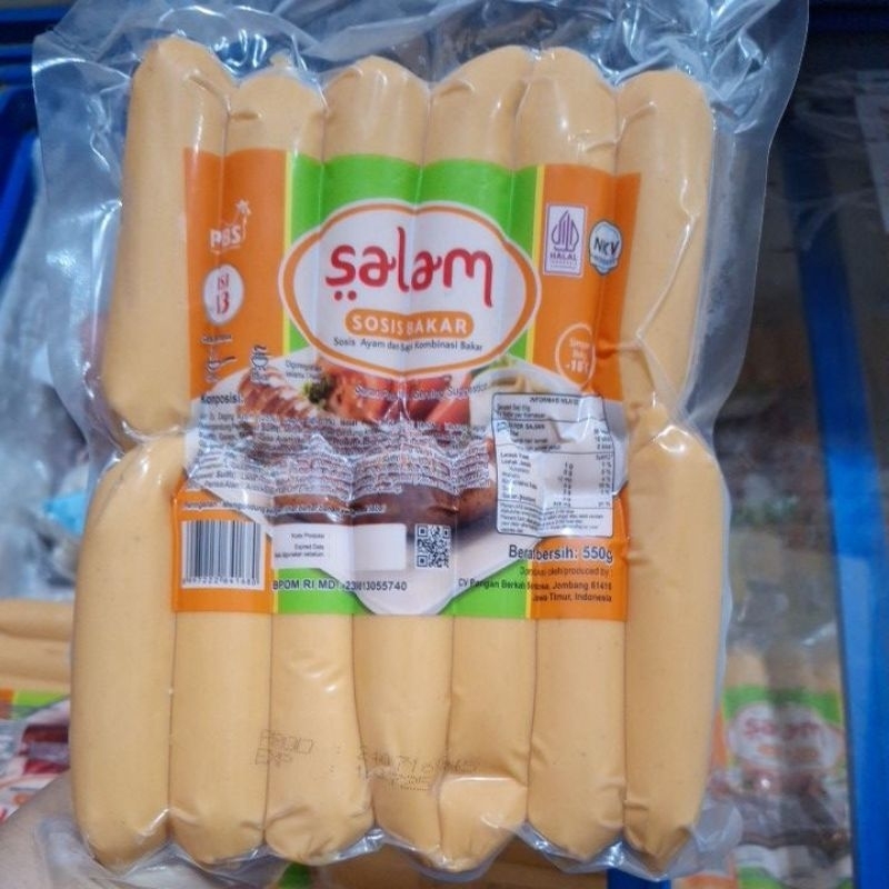 

Salam Sosis Bakar 500gr isi 13