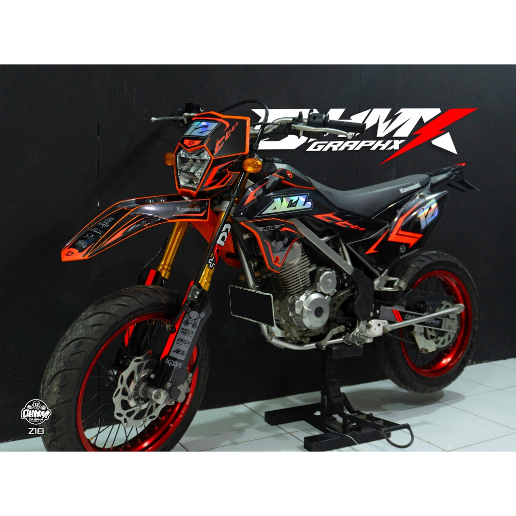 DHMX Decal Sticker KLX 150 SM SE (SM-02 KFH)
