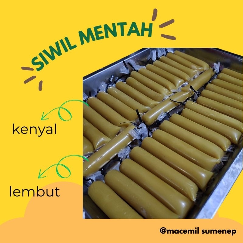 

Macemil Makanan Ringan, Siwil Mentah/Kerupuk Mentah Enak Murah