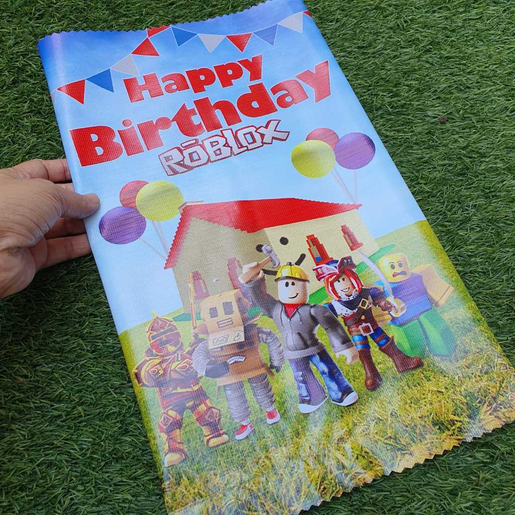 

Roblox Pouch Snack Vinyl Kemasan Snack Hampers Birthday Jumbo Souvenir Ulang Tahun Pesta Set Hadiah Gift Ulang Tahun