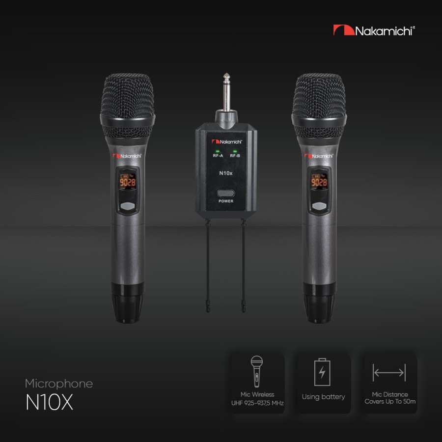 MIC WIRELESS CHARGER NAKAMICHI N 10x ORIGINAL