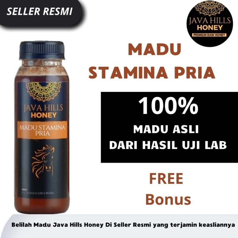 

TEGAL Madu Stamina Pria 320GR Java Hills madu mentah raw honey