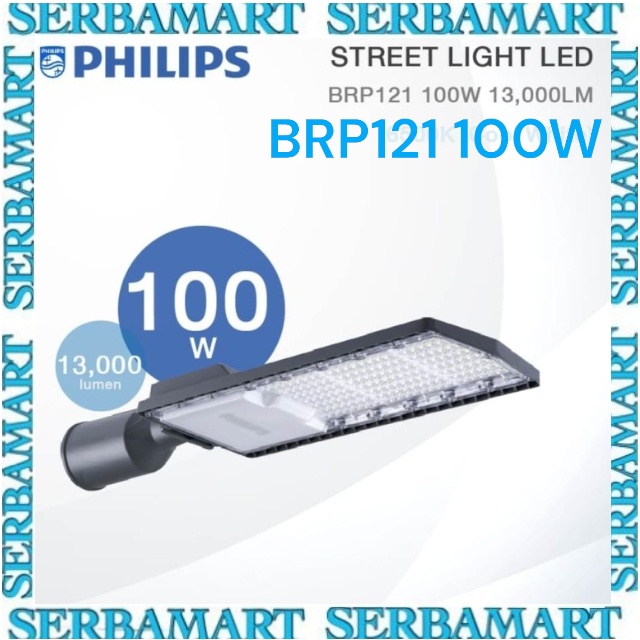 PHILIPS BRP121 100W 100WATT - LAMPU JALAN PHILIPS BRP 121 100 WATT ORIGINAL