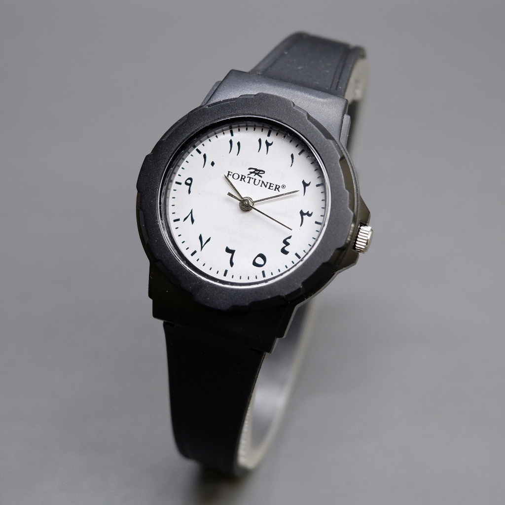 Jam Tangan Wanita Fortuner JA 604 Original Rubber Arab